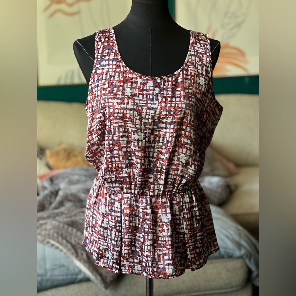 Black Rainn Multicolor Patterned Blouse